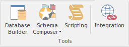 Part of the Code ribbon in Sparx Systems Enterprise Architect.