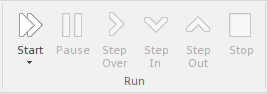 Part of the Execute ribbon in Sparx Systems Enterprise Architect.