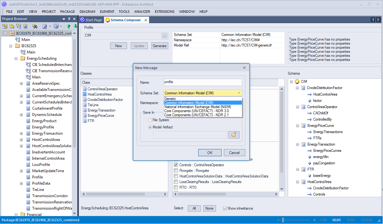 Schema Profiles